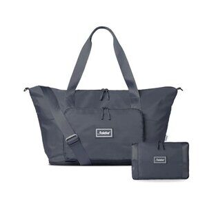 Foldie Foldable Travel Bag With Adjustable Strap & Storage Pouch Capacity